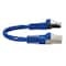 Add-On 6IN RJ-45 MALE TO RJ-45 MALE CAT7 STRAIGHT BLUE S/FTP COPPER PVC PATCH ADD-0-5FCAT7-BE - alternate 10